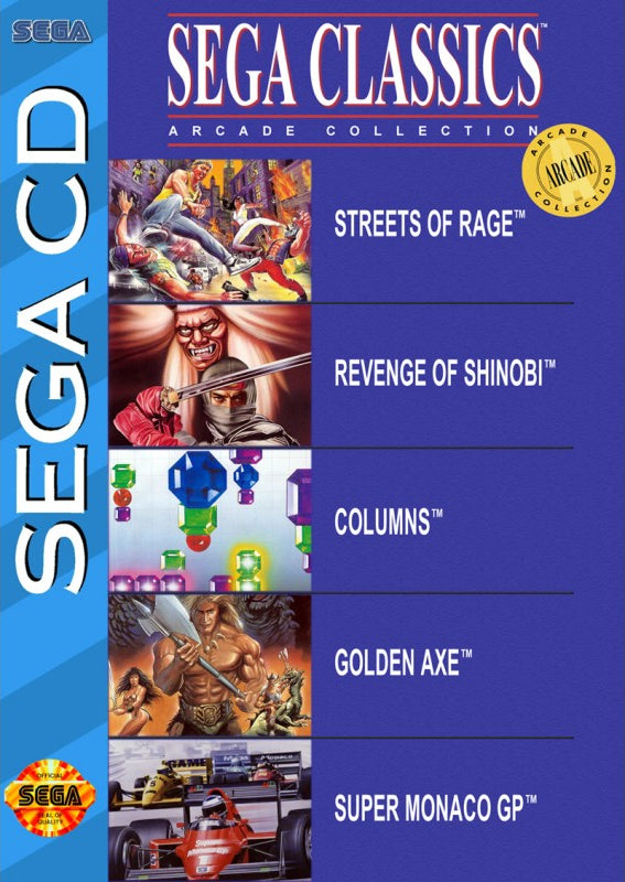 SEGA CLASSICS ARCADE COLLECTION  - SEGACD