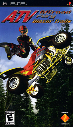 ATV OFFROAD FURY: BLAZIN' TRAILS  - PSP (GR HITS EDITION)