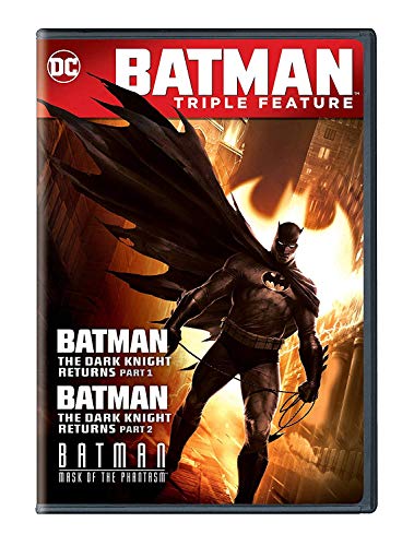 BATMAN TRIPLE FEATURE - DVD-DARK KNIGHT RETURNS 1&2/MASK OF THE