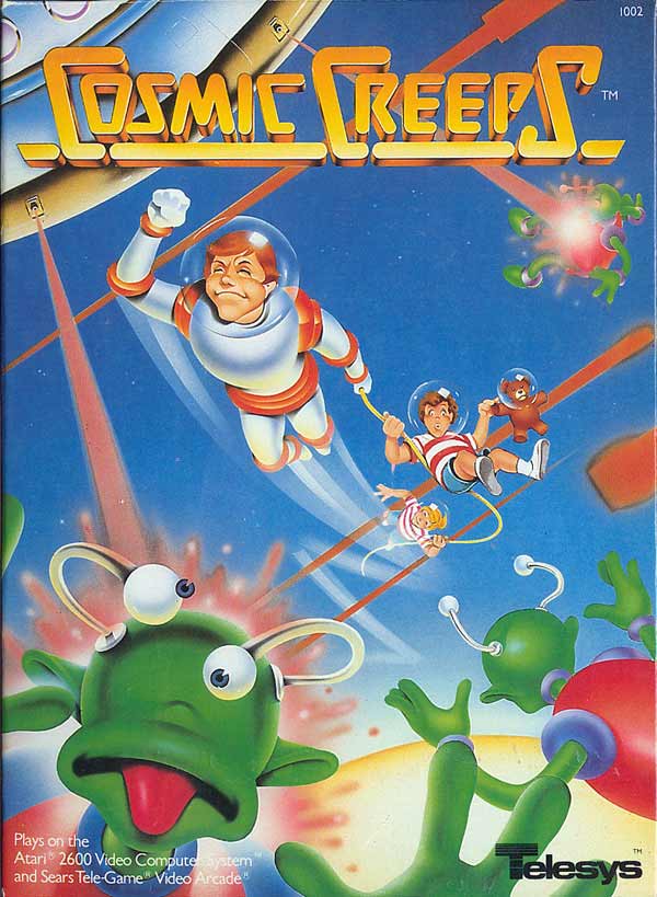 COSMIC CREEPS  - ATARI2600