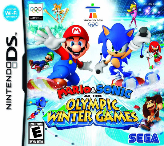 MARIO & SONIC AT THE OLYMPIC WINTER GAME  - DS