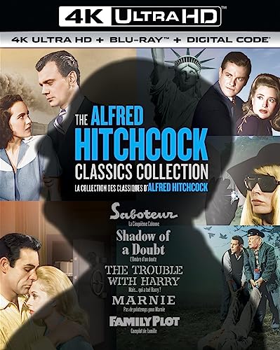 ALFRED HITCHCOCK CLASSICS COLLECTION - BLU-VOL.2-4K-INC BLU.