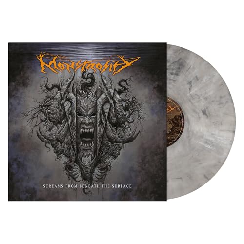 MONSTROSITY - SCREAMS FROM BENEATH THE SURFACE (GRAY MARBLED VINYL)