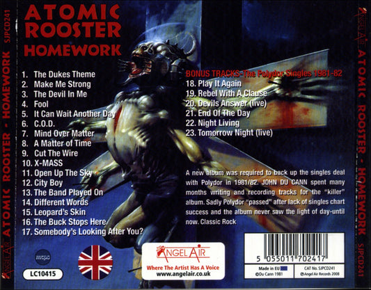 ATOMIC ROOSTER  - HOMEWORK