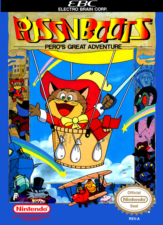 PUSS N' BOOTS: PERO'S GREAT ADVENTURE  - NES