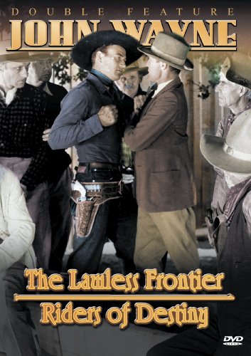 LAWLESS FRONTIER/ RIDERS OF DESTINY - DVD-JOHN WAYNE DOUBLE FEATURE