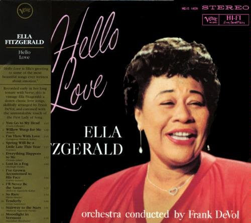 FITZGERALD, ELLA  - HELLO LOVE (REMASTERED)