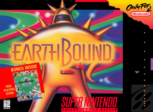 EARTHBOUND  - SNES (W/BOX)