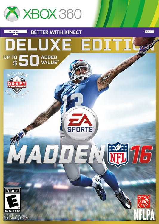 MADDEN NFL 16 (DELUXE EDITION)  - XBX360