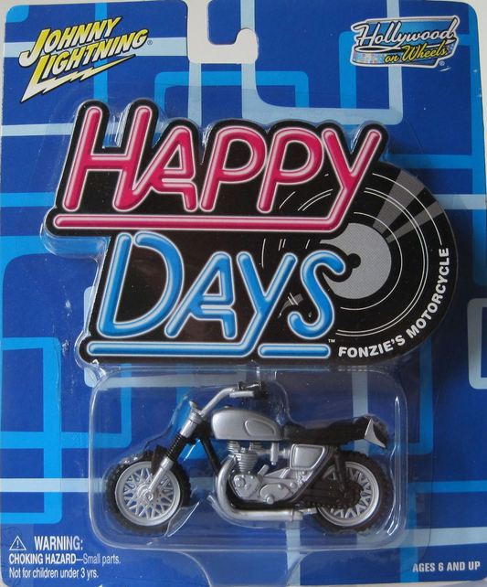 HAPPY DAYS: FONZIE'S MOTORCYCLE - JOHNNY LIGHTNING-2003