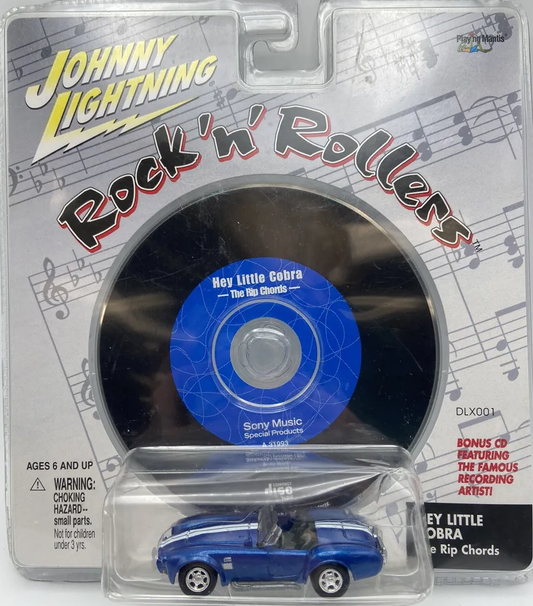 ROCK 'N' ROLLERS: RIP CHORDS: HEY LITTLE COBRA-CAR (W/CD) - JOHNNY LIGHTNING-2000