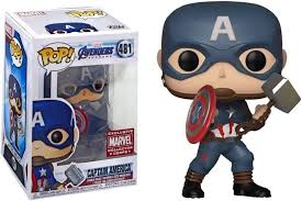 AVENGERS ENDGAME: CAPTAIN AMERICA #481 - FUNKO POP!-EXCLUSIVE