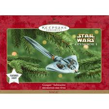 STAR WARS: EP1: GUNGAN SUBMARINE - ORNAMENT-HALLMARK KEEPSAKE