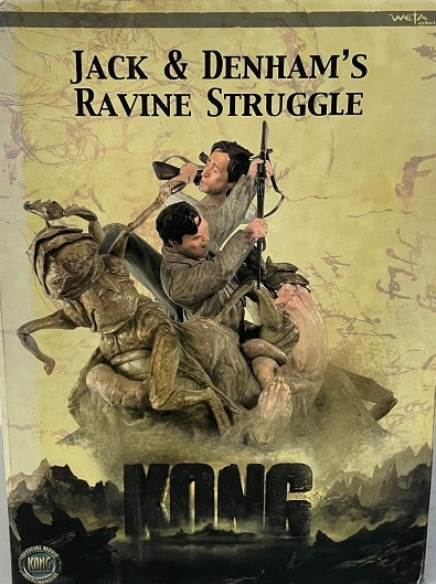 KONG (2005): JACK & DENHAM'S RAVINE STRUGGLE - WETA-817/2500