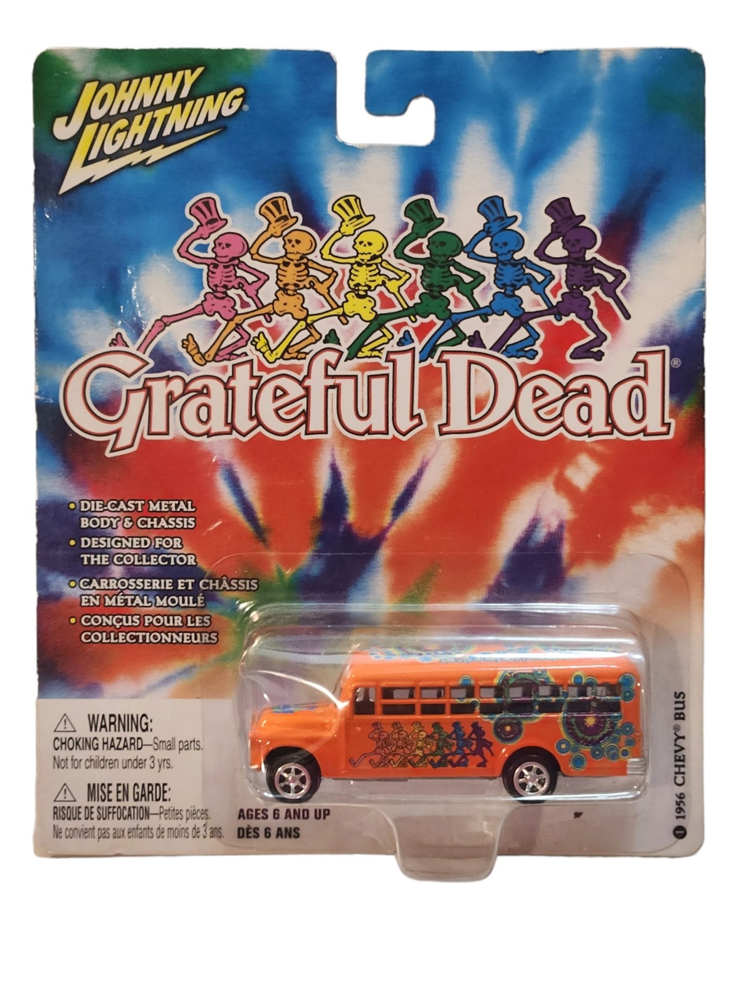 GRATEFUL DEAD: 1956 CHEVY BUS - JOHNNY LIGHTNING-2004