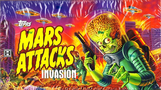 MARS ATTACKS: INVASION (TRADING CARDS-24 PACKS) - TOPPS-2013-SEALED BOX