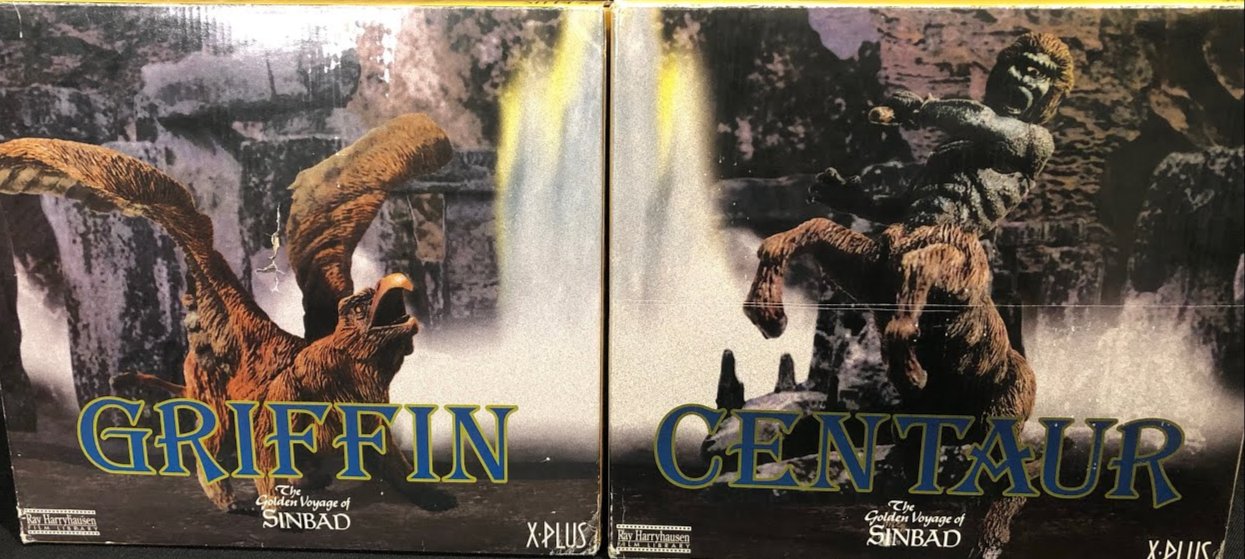 GOLDEN VOYAGE OF SINBAD: CENTAUR (12") & GRIFFIN (12") - X-PLUS-LIMITED EDITION