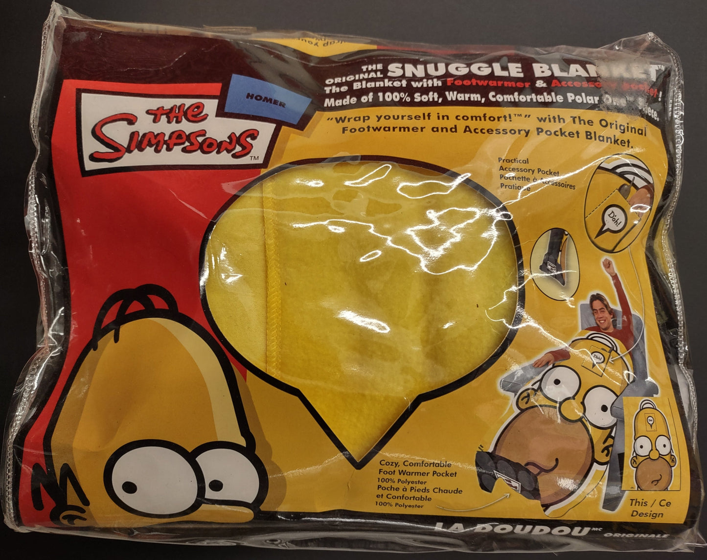 SIMPSONS: SNUGGLE BLANKET - HOMER EDITION