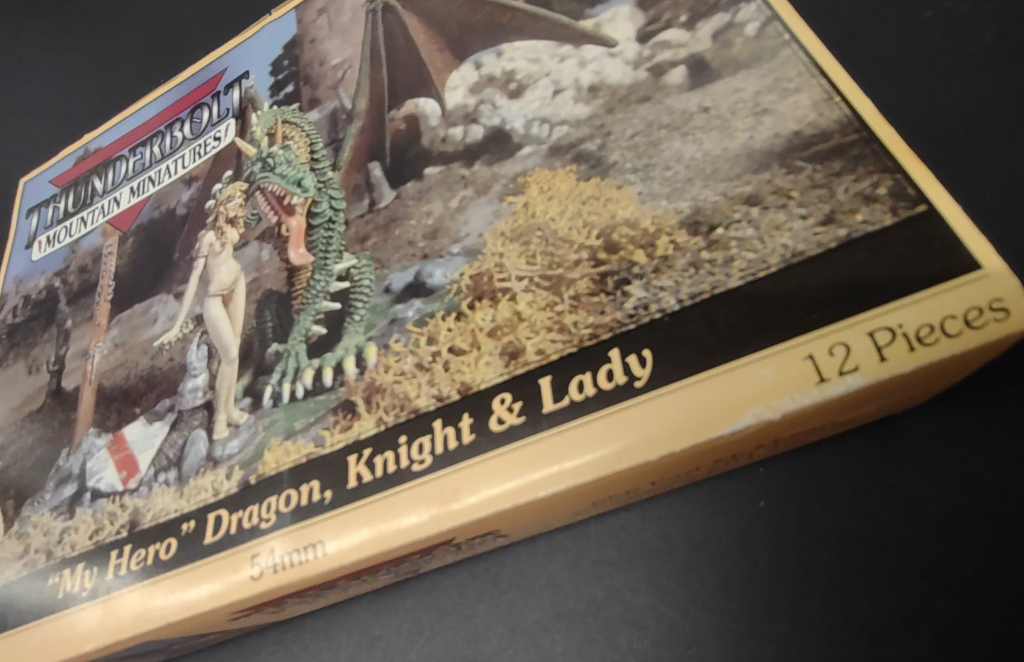 "MY HERO" DRAGON, KNIGHT & LADY #1011 - THUNDERBOLT MOUNTAIN