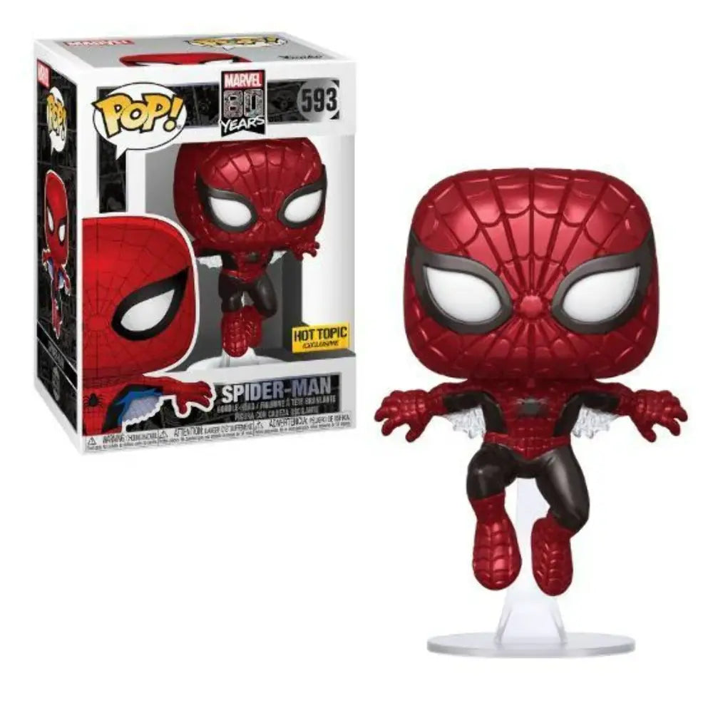 MARVEL 80: SPIDER-MAN #593 (METALLIC) - FUNKO POP!-EXCLUSIVE