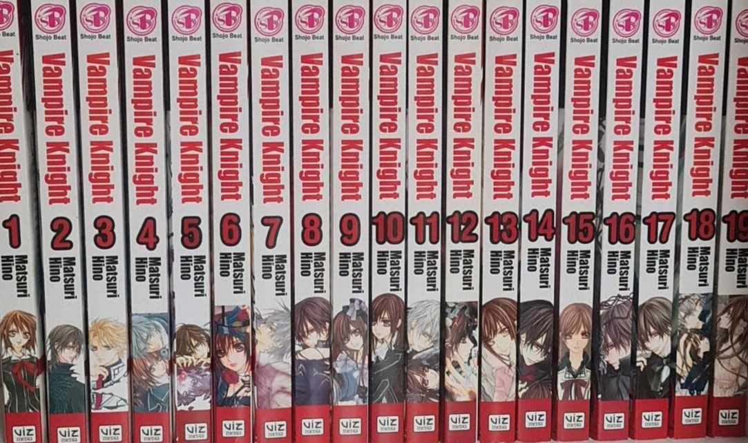 VAMPIRE KNIGHT COMPLETE MANGA SET - VOL 1-19 COMPLETE MANGA SET