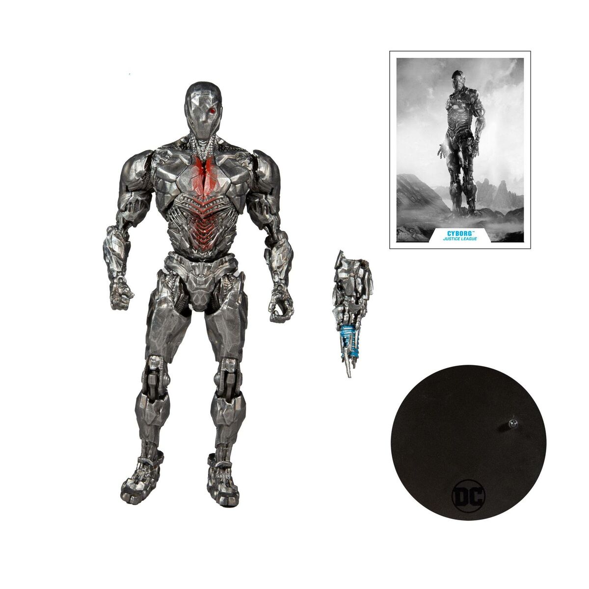 DC MULTIVERSE: CYBORG WITH FACE SHIELD - MCFARLANE-2021