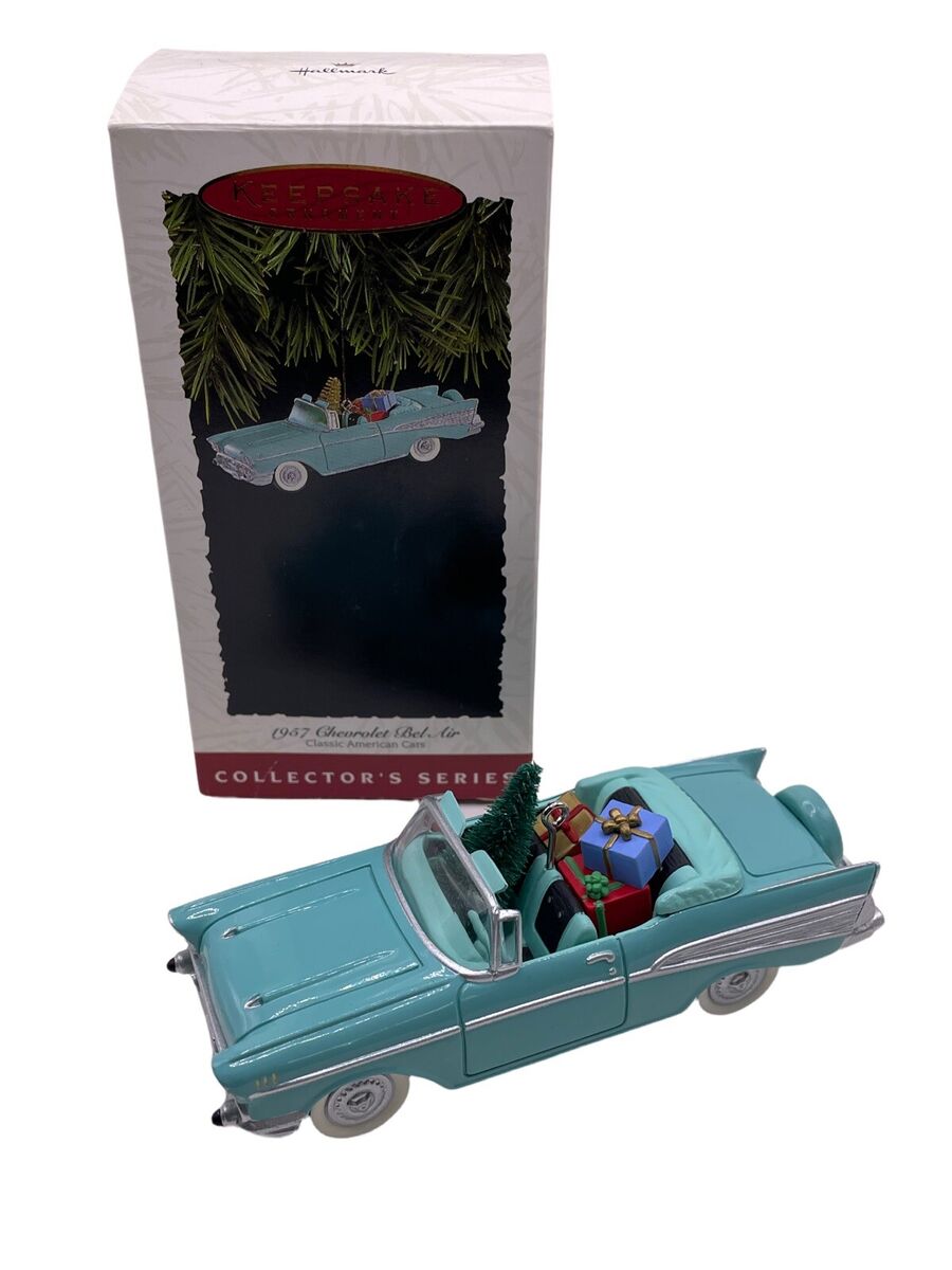 CLASSIC CARS: 1967 CHEVROLET BEL AIR - HALLMARK-ORNAMENT