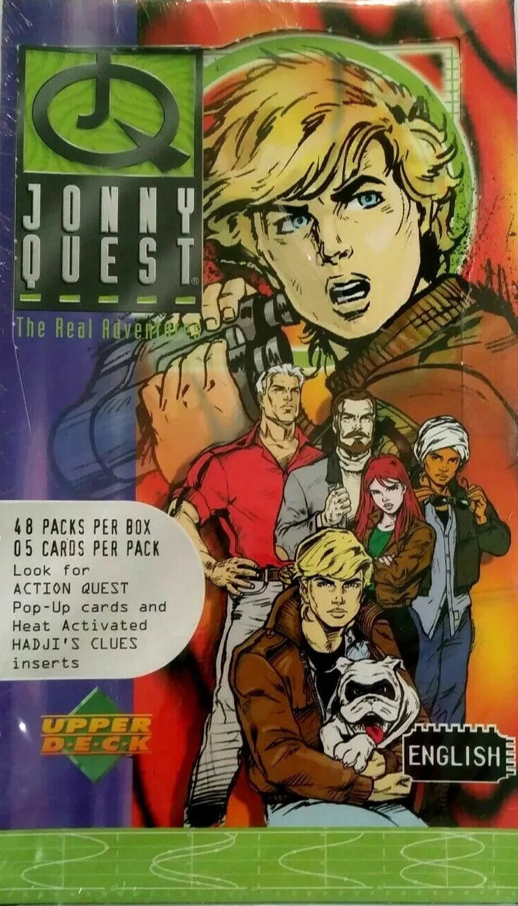 JOHNNY QUEST (CARDS)(SEALED BOX) - UPPER DECK-48 PACKS-1996