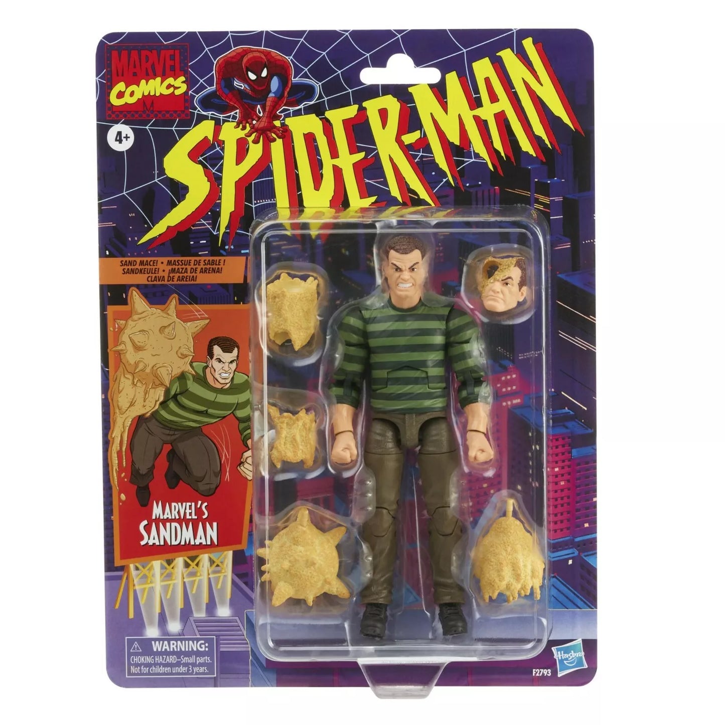 SPIDER-MAN: SANDMAN - LEGENDS SERIES-HASBRO