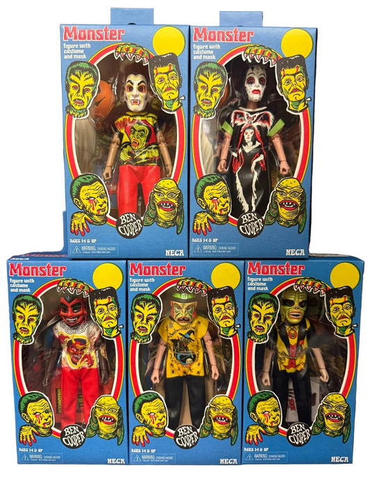 BEN COOPER: MONSTER (6") - NECA-SERIES 2-SET OF 5