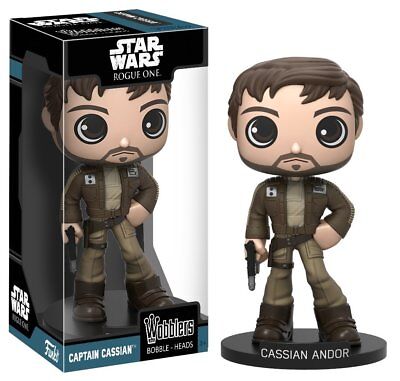 STAR WARS: ROGUE ONE: CAPTAIN CASSIAN - WOBBLERS-BOBBLE-HEADS