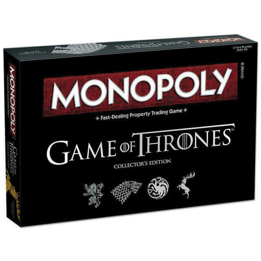 GAME OF THRONES: MONOPOLY - BOARDGAME- 2014