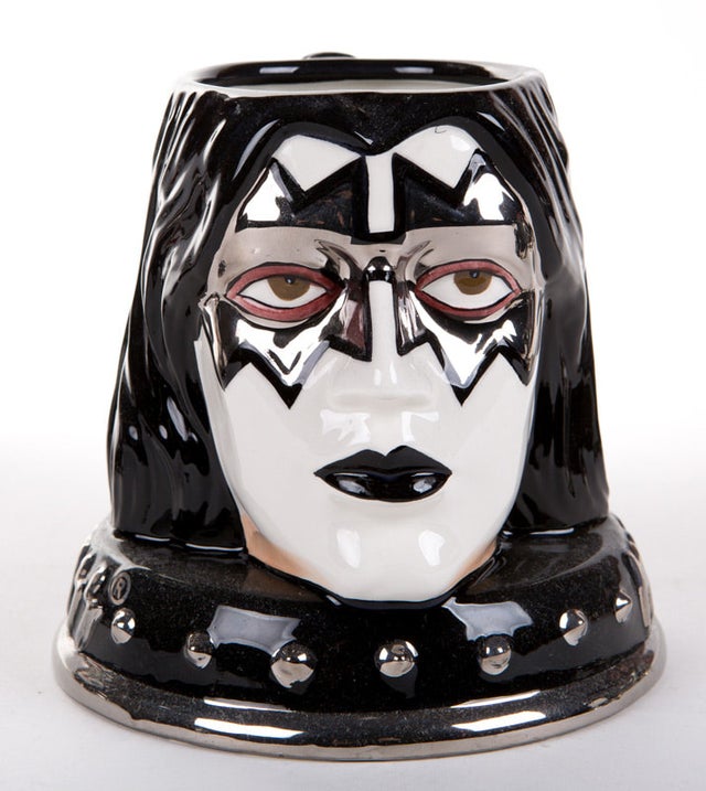 KISS: DEMON/STARCHILD/SPACEMAN/CATMAN - CERAMIC MUG-SPENCER-SET OF 4