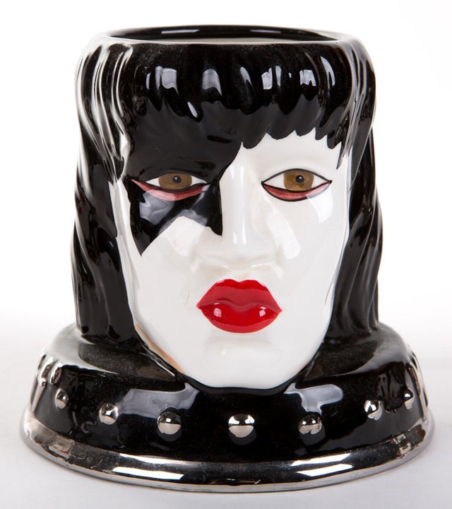 KISS: DEMON/STARCHILD/SPACEMAN/CATMAN - CERAMIC MUG-SPENCER-SET OF 4