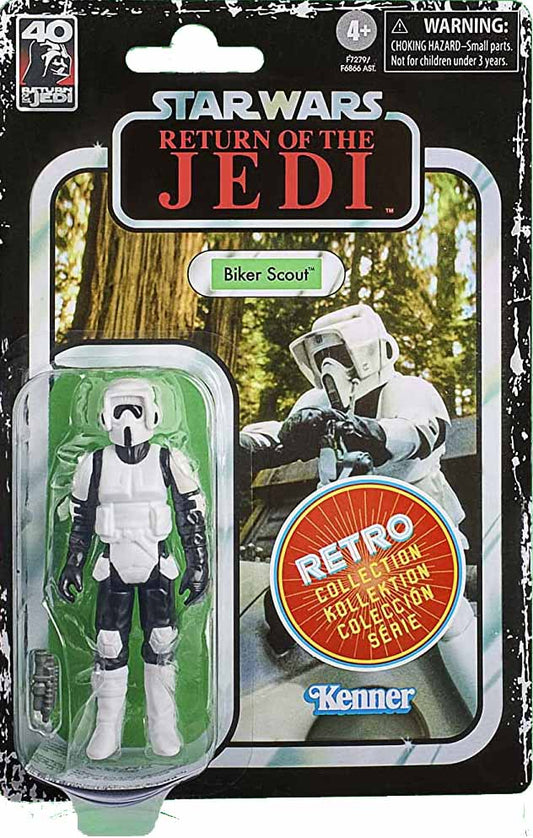 STAR WARS: BIKER SCOUT - 3.75" SERIES-RETRO