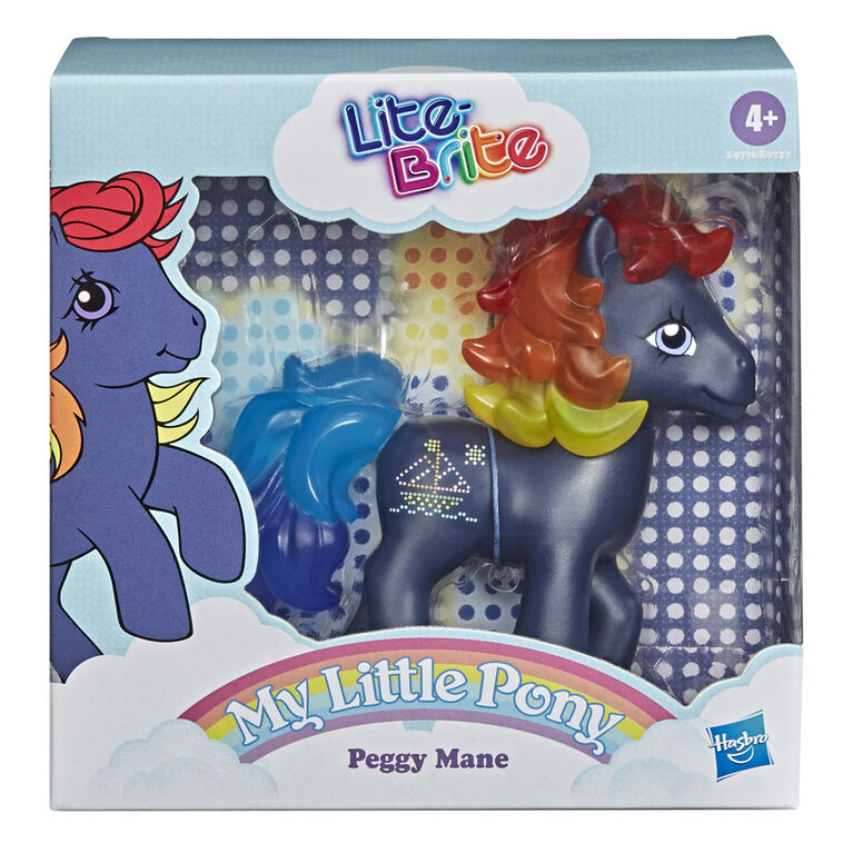 MY LITTLE PONY: PEGGY MANE - HASBRO-LIGHT BRIGHT-2020