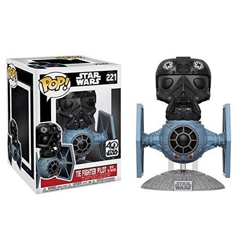 STAR WARS: TIE FIGHTER PILOT WITH TIE FIGHTER #221 - FUNKO POP!-40TH