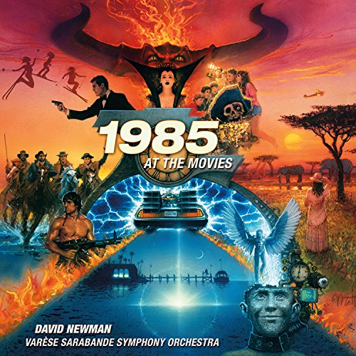 DAVID NEWMAN & THE VARESE SARABANDE SYMPHONY ORCHESTRA - 1985 AT THE MOVIES (CD)