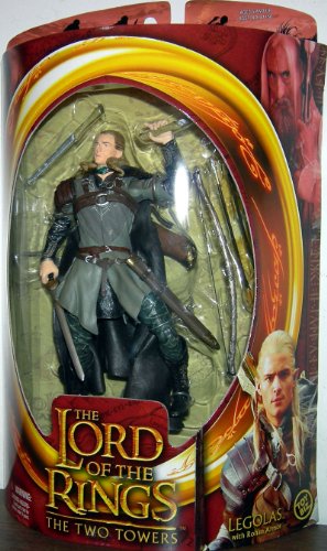 LORD OF THE RINGS: TWO TOWERS: LEGOLAS - TOY BIZ-2003