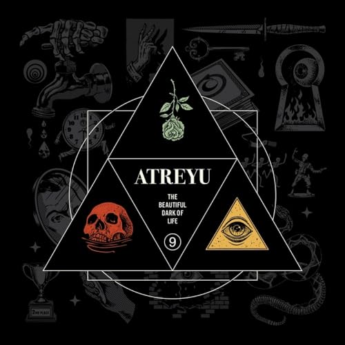 ATREYU - THE BEAUTIFUL DARK OF LIFE - RED TEAL & YELLOW SWIRL (VINYL)