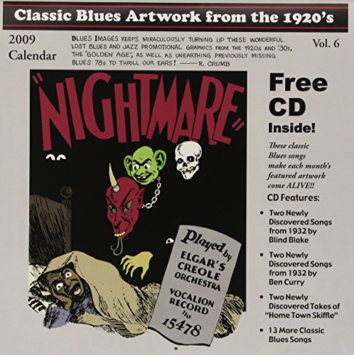 VARIOUS ARTISTS - CLASSIC BLUES ARTWORK 1920'S CALENDAR 2009 / VARIOUS (CD)