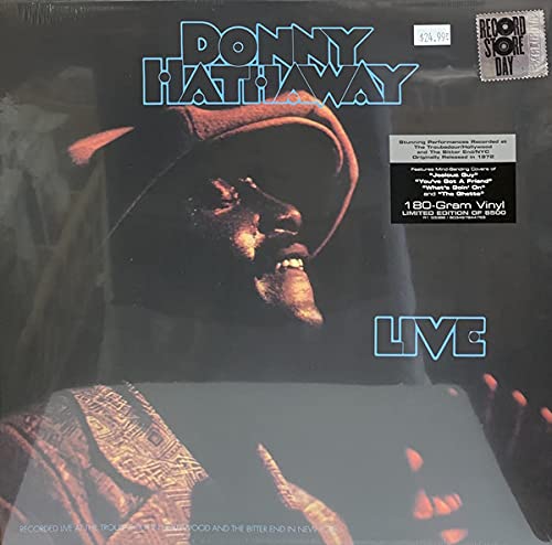 DONNY HATHAWAY - LP-DONNY HATHAWAY-LIVE -RSD 2021 -LP