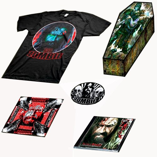 ZOMBIE, ROB - HELLBILLY DELUXE 2 COFFIN BOX (W/ SMALL T-SHIRT) (CD)