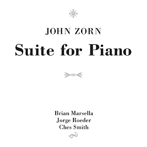 JOHN ZORN - SUITE FOR PIANO (CD)