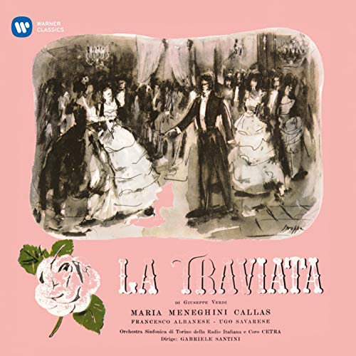 MARIA CALLAS - VERDI: LA TRAVIATA (1953 - STUDIO RECORDING)(VINYL)