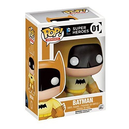 DC SUPER HEROES: BATMAN #01 (YELLOW) - FUNKO POP!