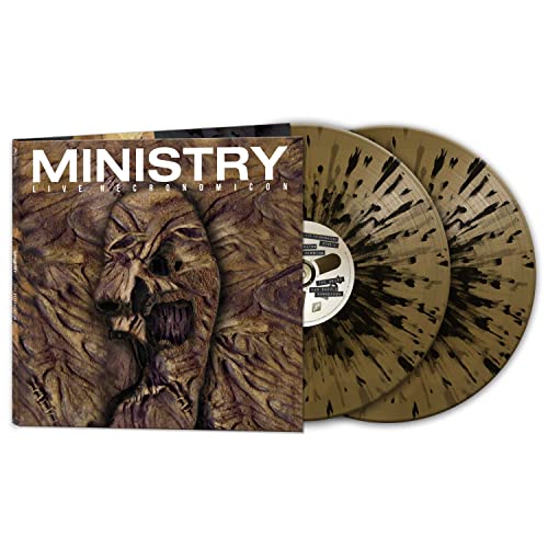 MINISTRY - LIVE NECRONOMICON - BLACK/GOLD SPLATTER (VINYL)