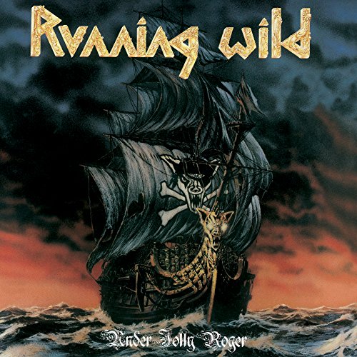 RUNNING WILD - UNDER JOLLY ROGER (LP)