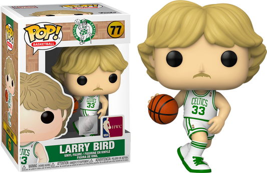 NBA: BOSTON CELTICS: LARRY BIRD #77 - FUNKO POP!