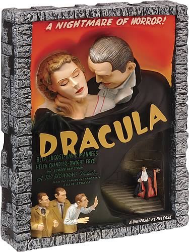 DRACULA: 3D POSTER (454/1002) - LEGENDARY CASTS-STYLE E